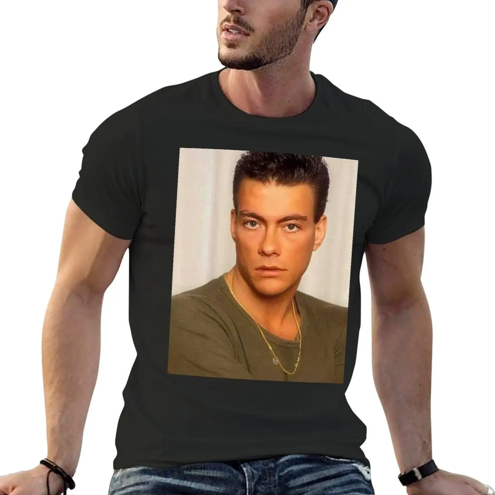 van damme T-Shirt essential t shirt summer clothes t shirts men