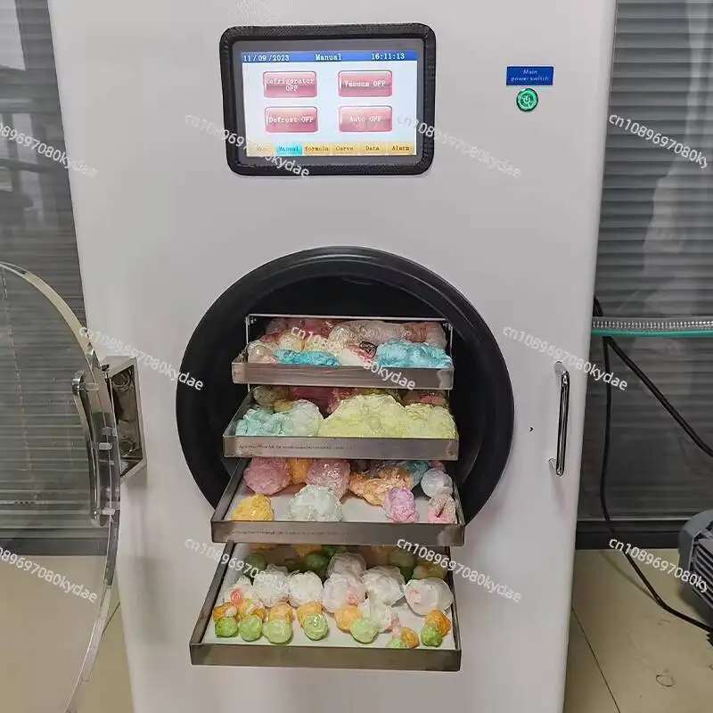 High-quality Food Drying Freeze Dryer Machine Household Oil-free Vacuum Pump Household Freeze Dryer