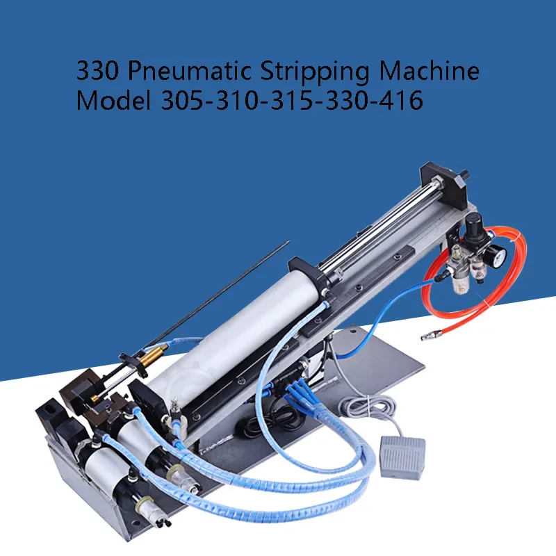 

305 pneumatic stripping machine 310 cable stripping machine manual 315 sheath wire core wire Automatic stripping machine