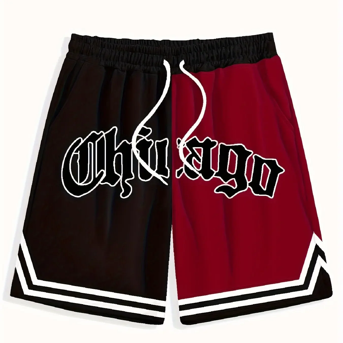 

Bohemian-style 3D printed loose pants, simple men's and women's shorts, sport shorts and neutral casual shorts, quick-drying and