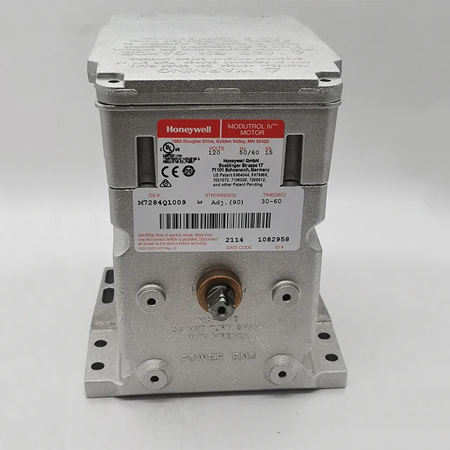 

Honeywell M7284Q1009 Proportional Motors for Efficient Burner Firing Rate Valves Essential Boiler Parts