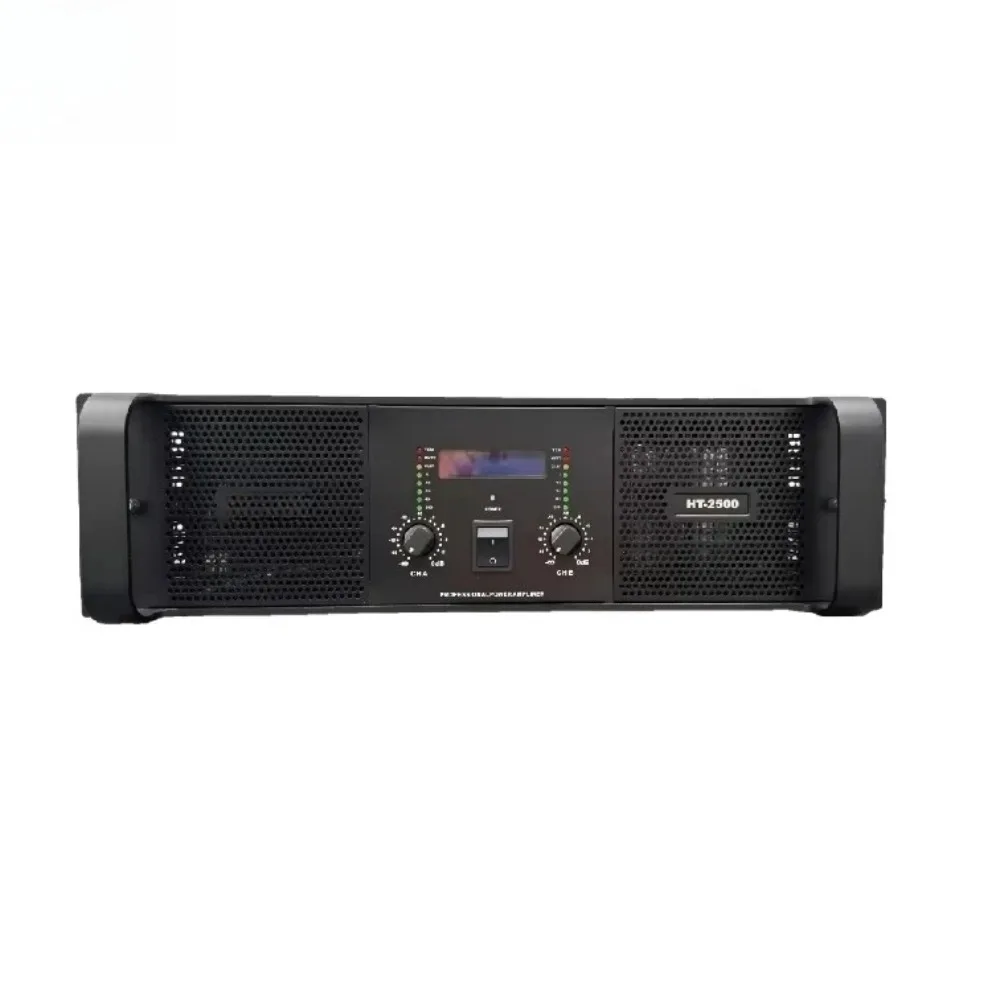 Class Audio Power Amplifier 2-Channel Metal Professional Sound Equipment Stereo 8 Ω 1800W*2  Stereo 4 Ω 2800W*2