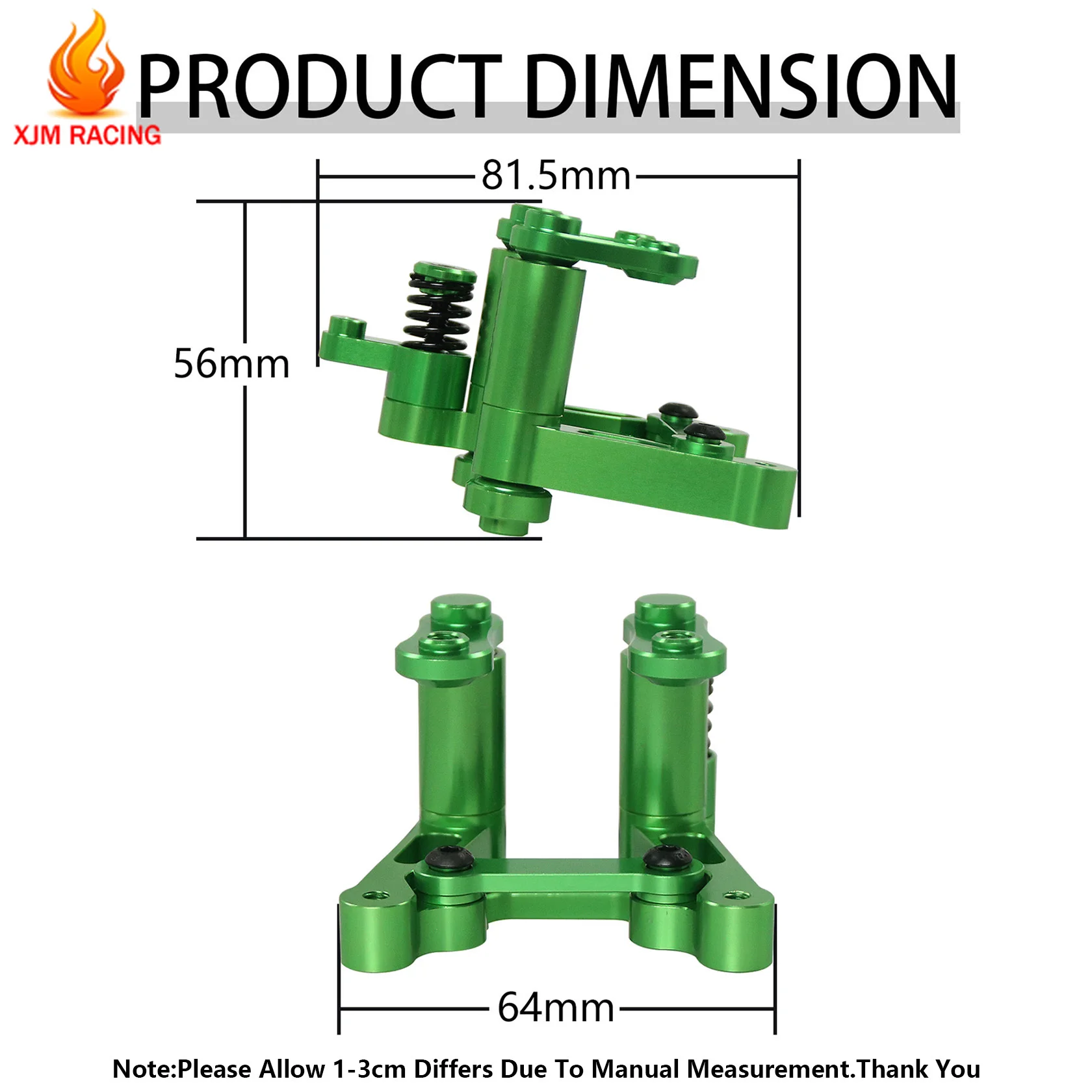 ชุดประกอบแขนปัดน้ำฝนพวงมาลัยโลหะหรือพลาสติก CNC สำหรับรถบังคับวิทยุ 1/5 HPI Rofun Baha Km Rovan Baja 5B 5T 5SC อะไหล่รถแข่ง