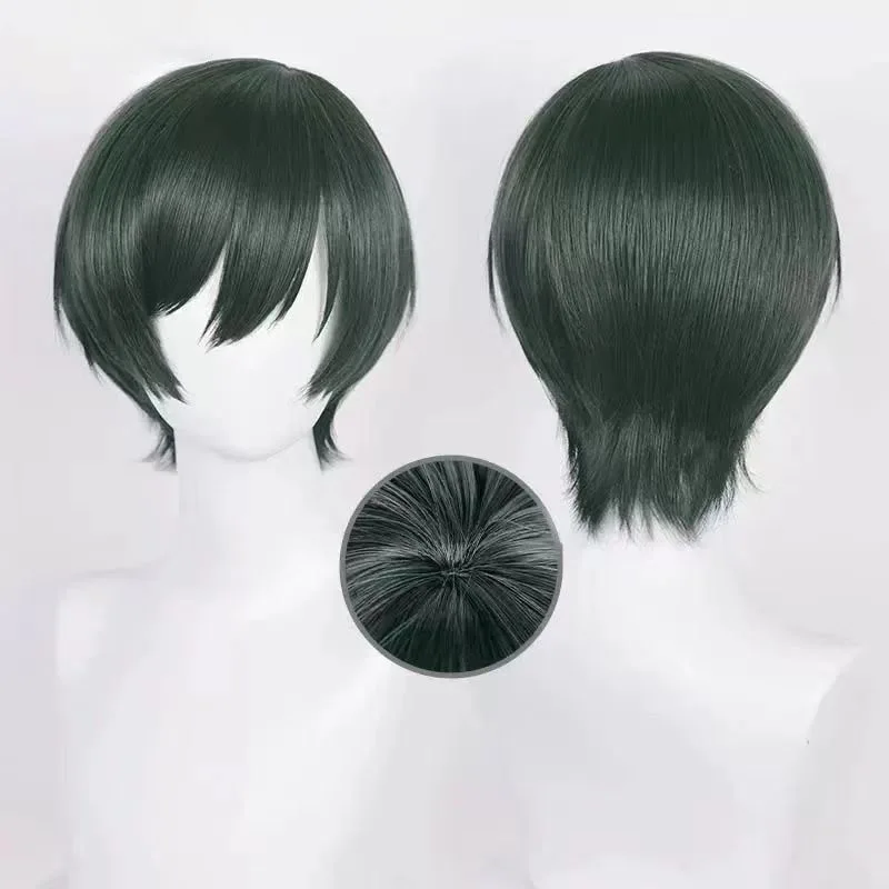 Cosplay Anime Wig Easy To Shape, 2D Character Role Play Hairpiece for Comic Con Events