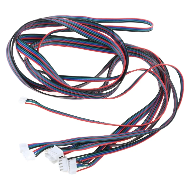 Stepper Motor Cable Wire XH2.54-4P to 4P Female Wire Stepper Motor Cables for NEMA 17 Stepper Motor 3D Printer Motor