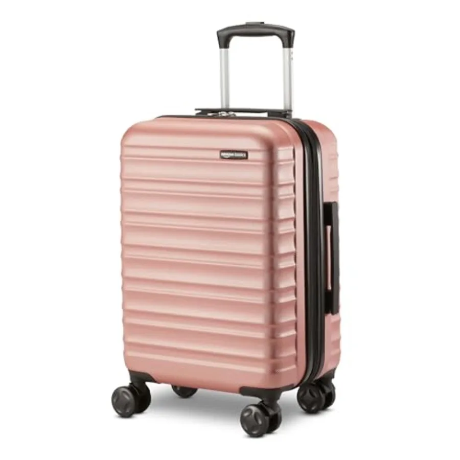 

21" Hardside Carry-On Luggage with Multi-directional Wheels Expandable for Up to 25% More Space Scratch-Resistant Surface Rose