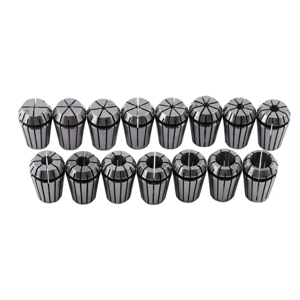 

Spring Collets Set Carbon Steel Collets Elastic Milling Chuck Carving Machine Clamp Set Machine Tool Processing Accessories