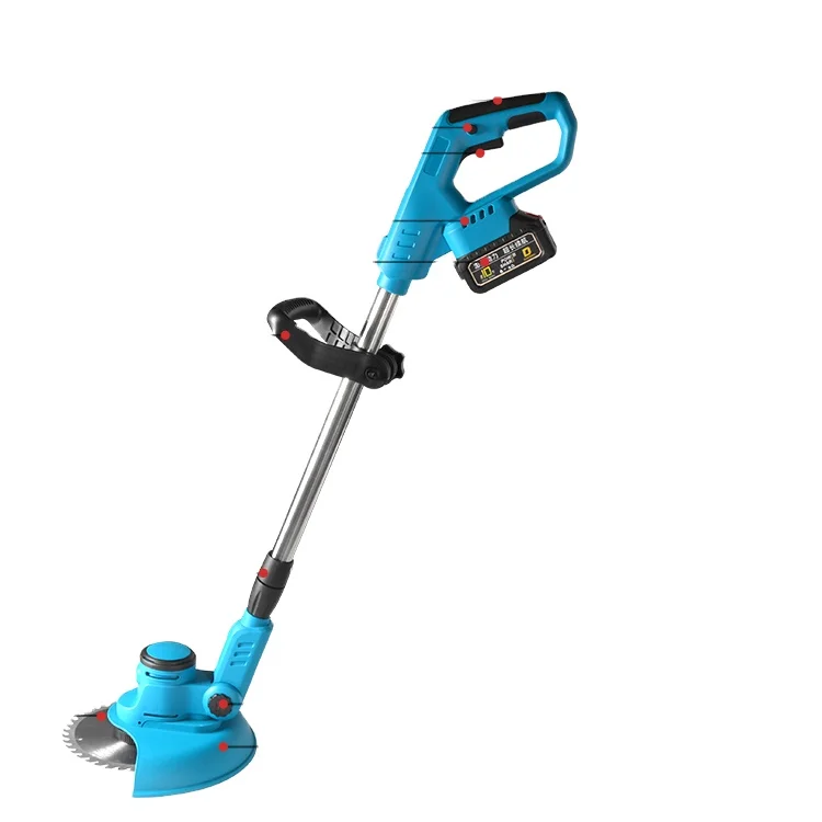 

Industrial 48V Cordless Steel Lawn Mower Best Price Machine Mulch Feature Brush Cutter Weed Eater Grass Trimmer Brush Cutting