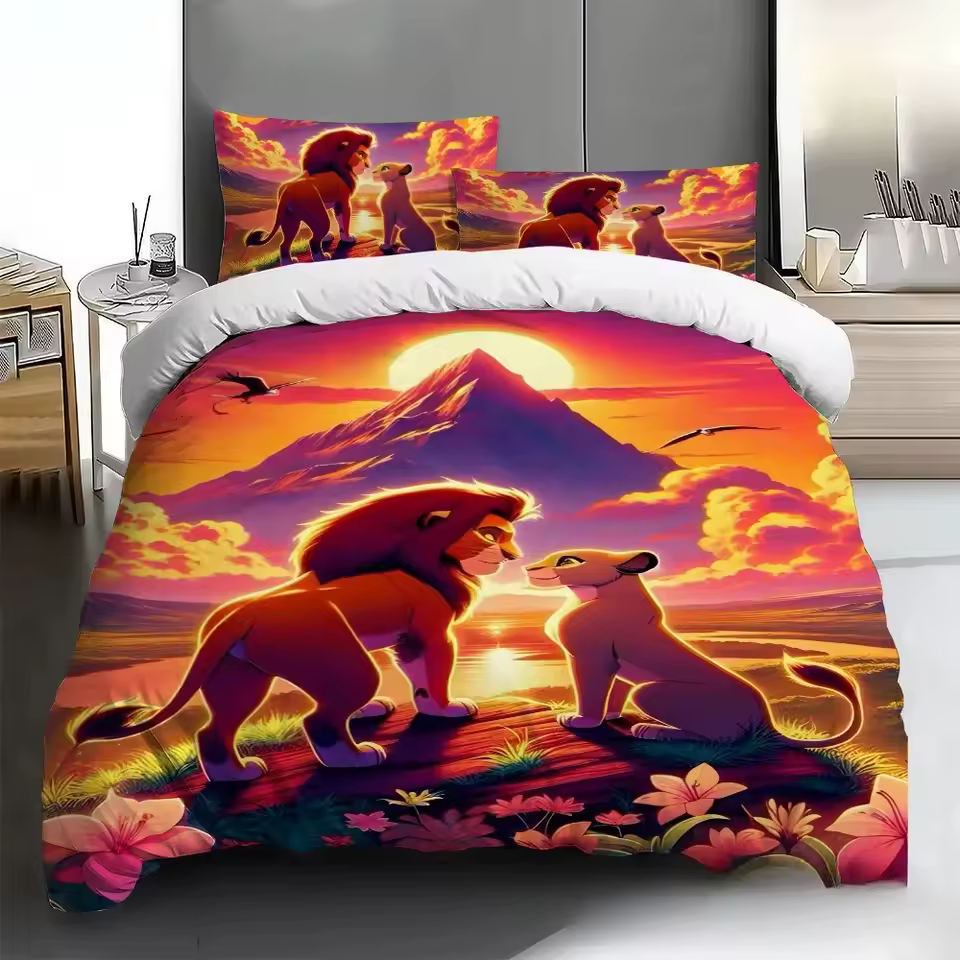 라이온 킹 침구 세트