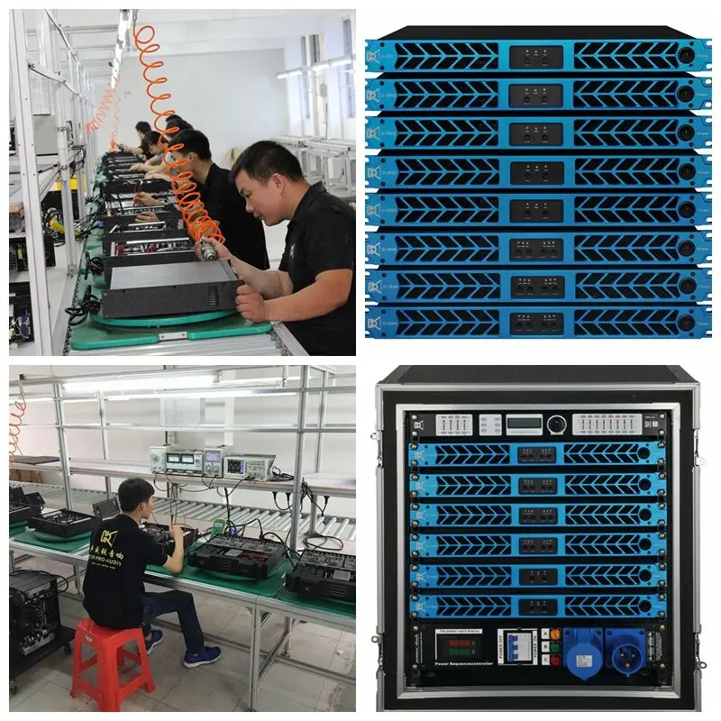 4*3200W 4 Channel Amplifier Hi-fi Stereo Audio Amplifier