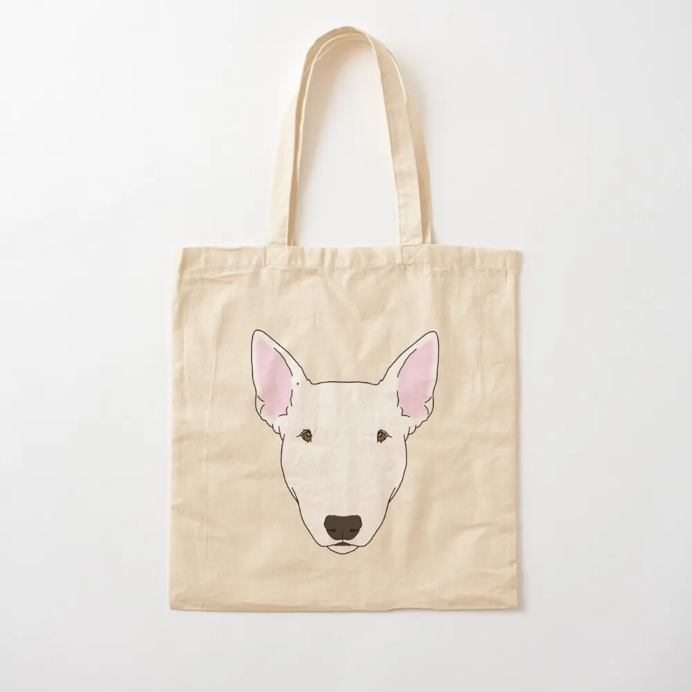 Bull Terrier Tote Bag Eco bag tote bag women Canvas stote
