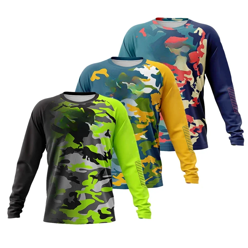 Fishing Shirt Men UV Long Sleeve Shirt Quick Dry Fishing Clothes Camisa Pesca UPF50 Fishing Clothing Ropa De Pesca