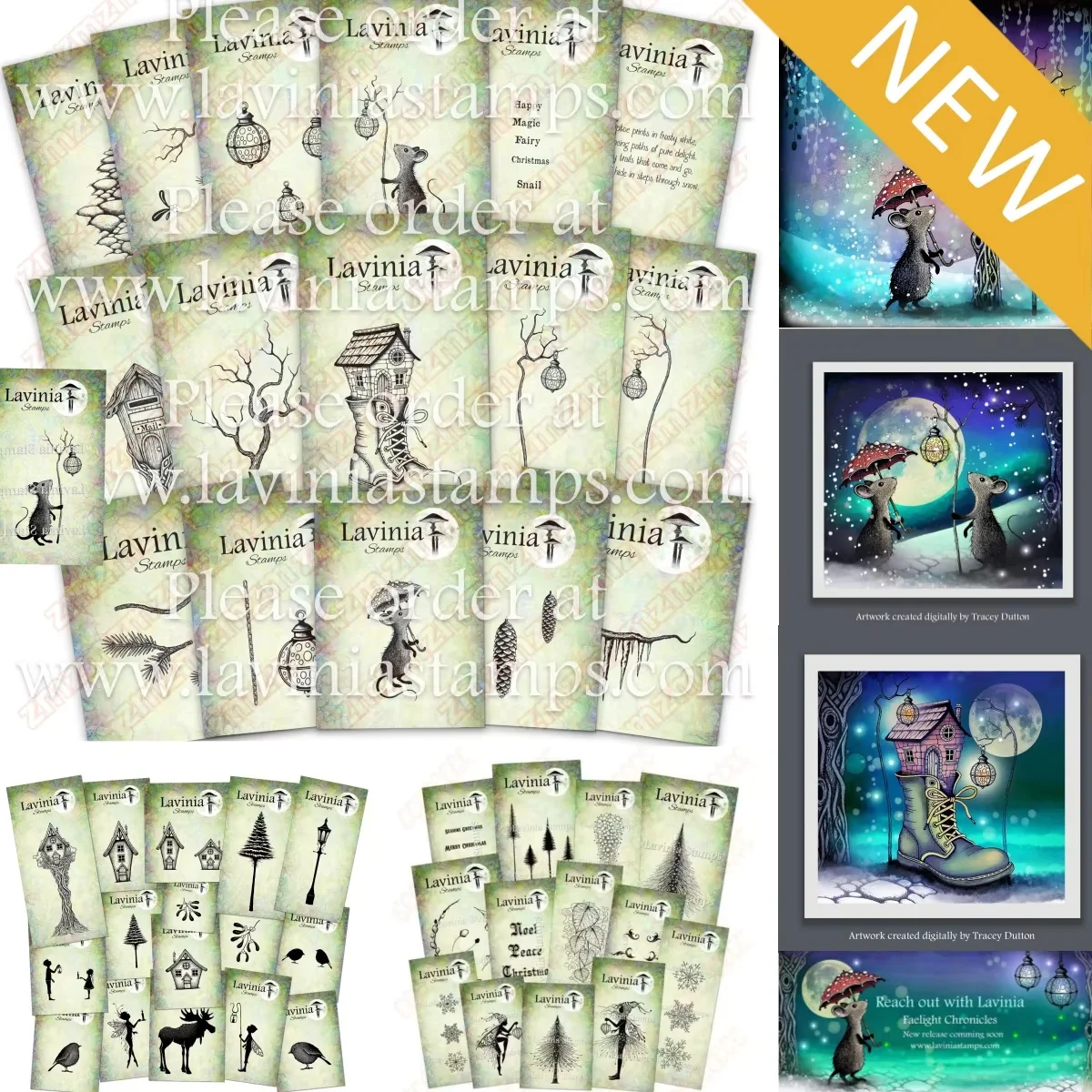 

The Faelight Chronicles Collection Clear Stamps for DIY Scrapbook Paper Card Craft Template Supplies Decor 2025 Christmas New