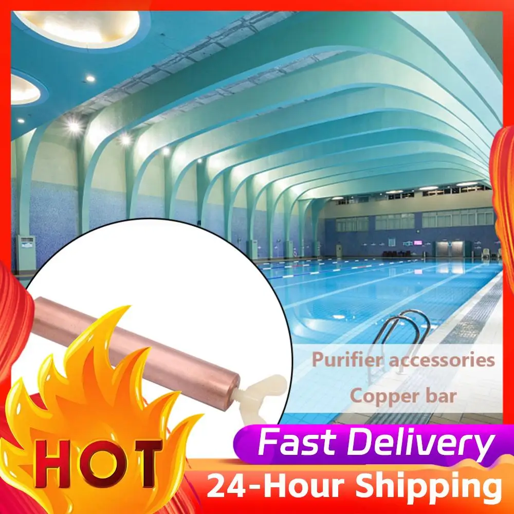 

Copper Anode Ionizer Purifier Replacement for Solar Pool Ionizer Water Purifier Cleaner Chlorine Free Parts