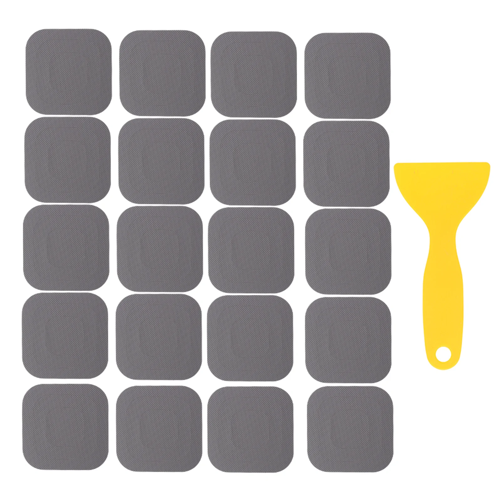 

20pcs Bathroom Anti Slip Stickers 4X4 Inches Square PEVA Waterproof Floor Safety Shower Bathtub Decals Non Slip Home Supplies
