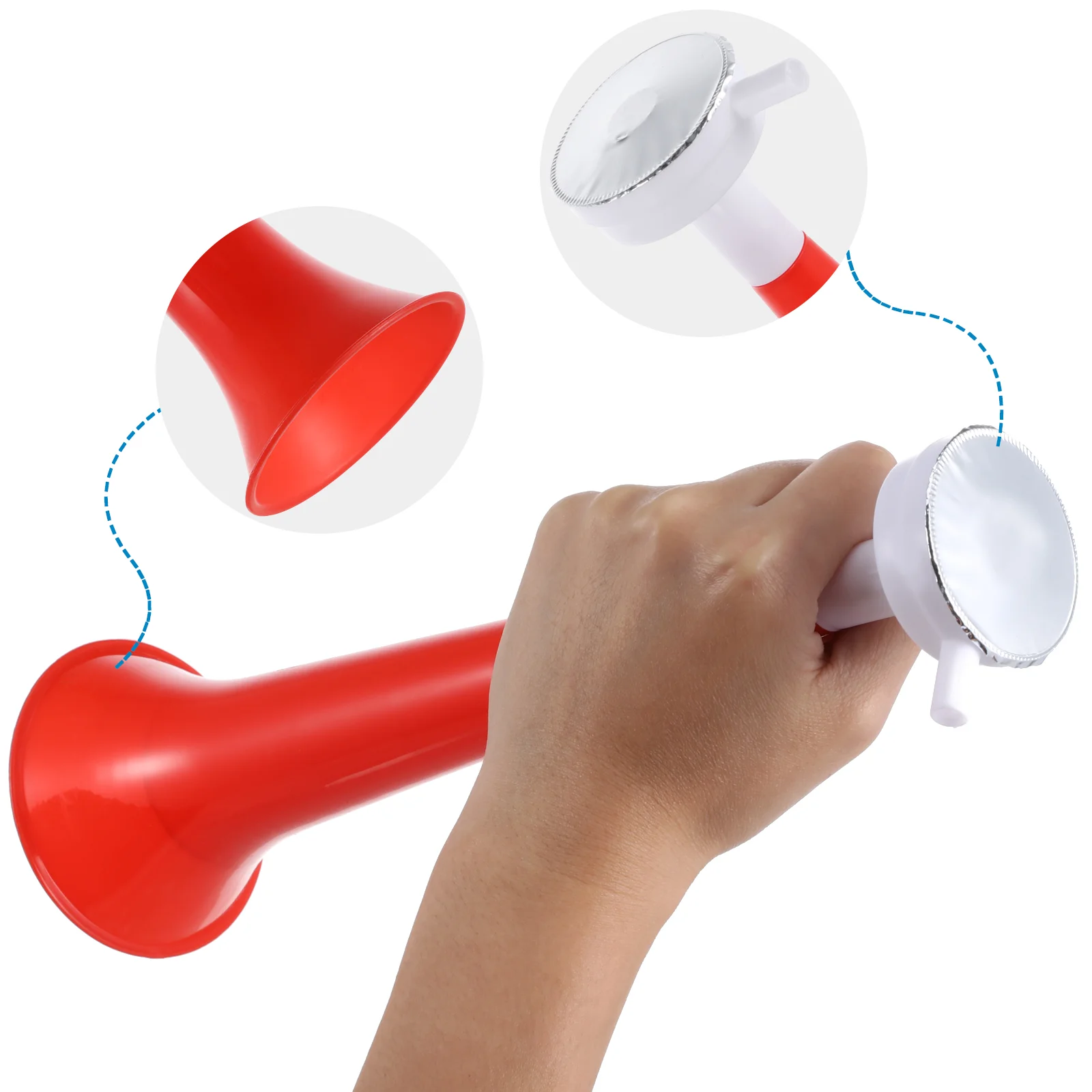 10 Pcs Game Toy Cheering Prop Trumpet Vocalize Party Noisemakers Horn Child Kids Football Gifts