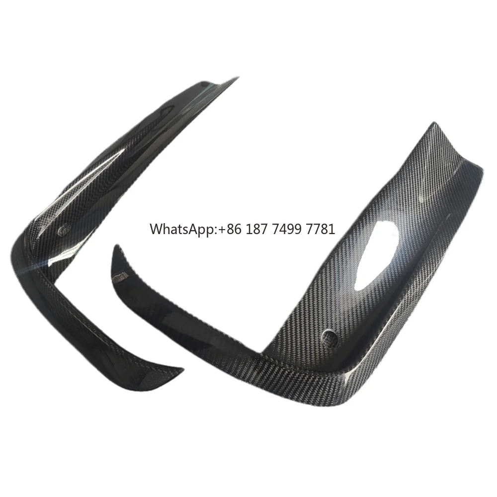 

Used for 2019-2020 . 8 Series M-Sport 2D 4D G15 G16 Carbon Fiber A-Style Front Bumper Diverter Body Kit