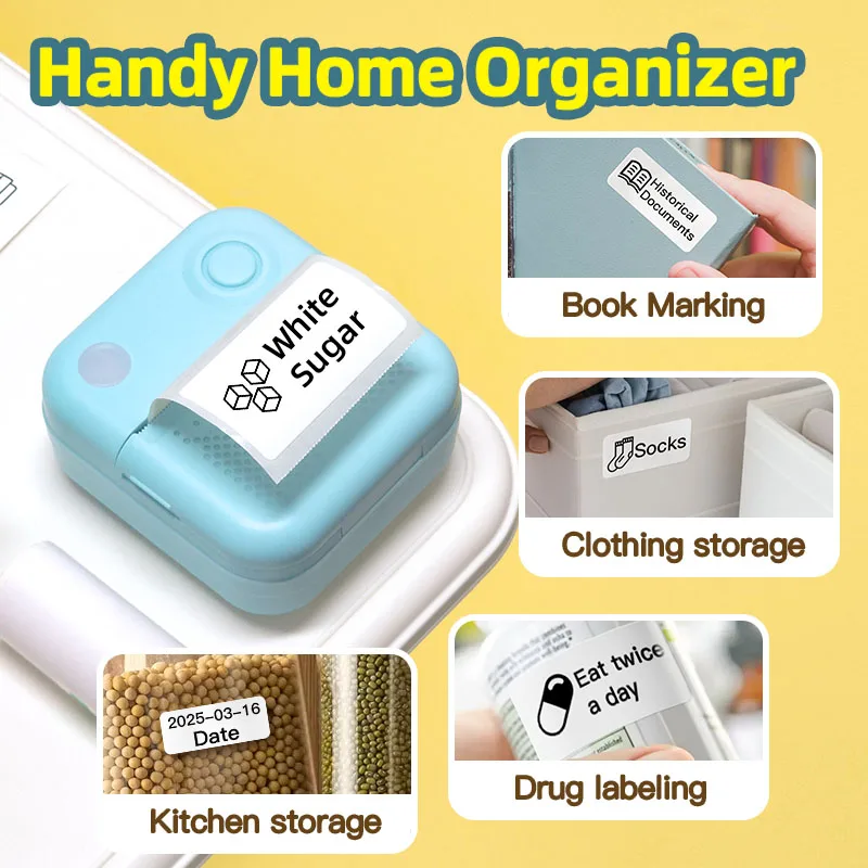 جديد D3 صانع الملصقات آلة خطأ عنوان ملاحظة طابعة لاسلكية للمطبخ طباعة بدون حبر طابعات طباعة سؤال خاطئ