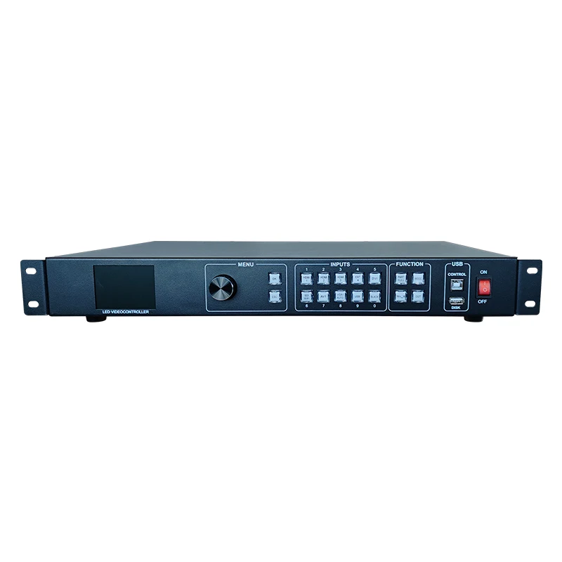 New Video Processor All in One AMS-VS500_N With Built-in MSD600 Sending Card Support 4K Signal Input For Led Advertising