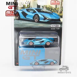 MINI GT Mijo Exclusives 1:64 Sian FKP 37 Ble Aegir LHD Model car