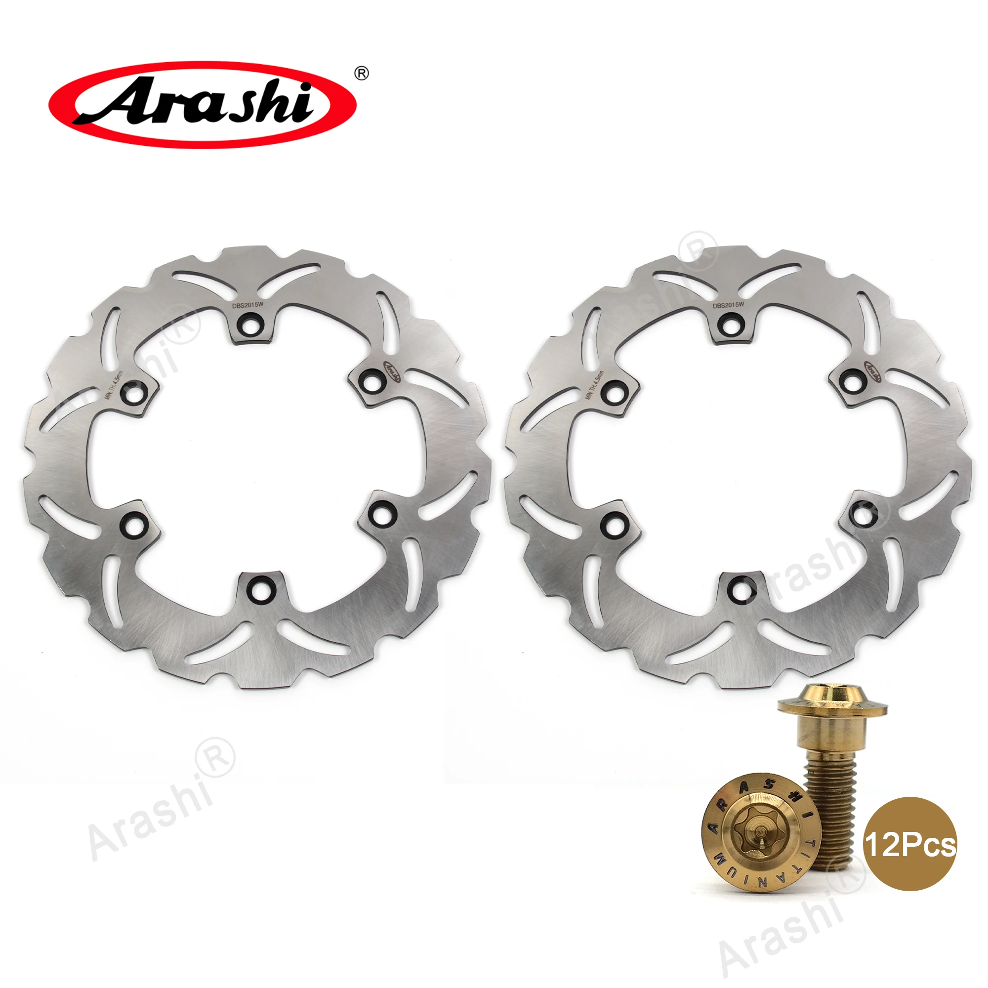 ARASHI For HONDA CBR F 600 CBR600F 1987-1994 CNC Front Brake Rotors Brake Disc Disk 1 Pair 1988 1989 1990 1991 1992 1993