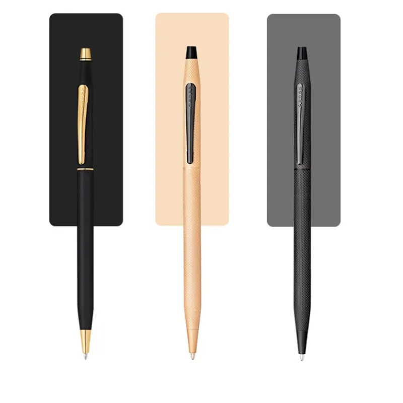 CROSS classic heavy feel metal ballpoint pen Business office men's and women's signature pen high-grade gift students school sta