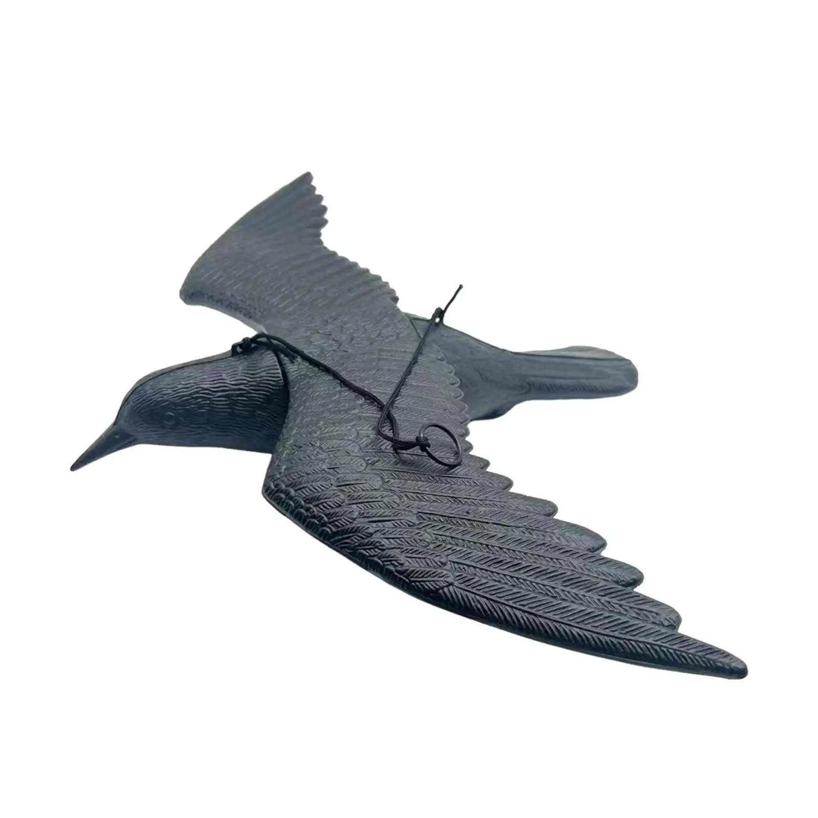 

Realistic Crow Decoys Halloween Decoration Flying Crow Ornament