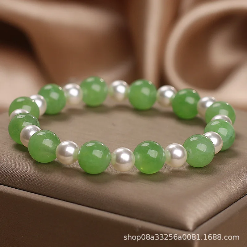 جديد التورمالين الأخضر الطبيعي سوار للنساء ضوء فاخر المتخصصة رائعة عصرية بسيطة متعددة الاستخدامات كريستال