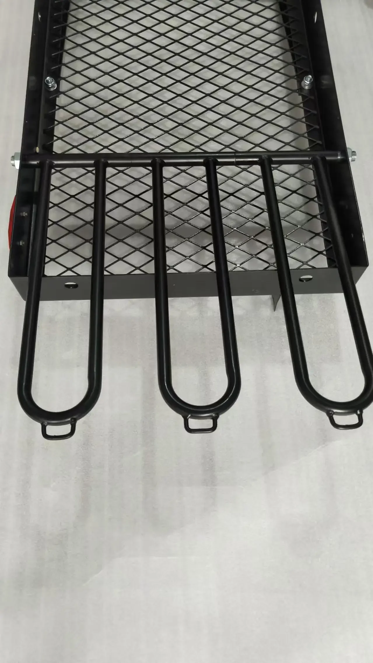 Manufacturer's Latest Design Steel Multi-Function Hitch Mount Luggage Basket Rack Car Roof Cargo Carrier Bike Holder！
