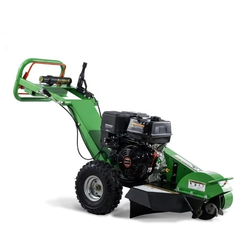 7HP  Forestry adopts  motor powered tree root grinder stump grinder