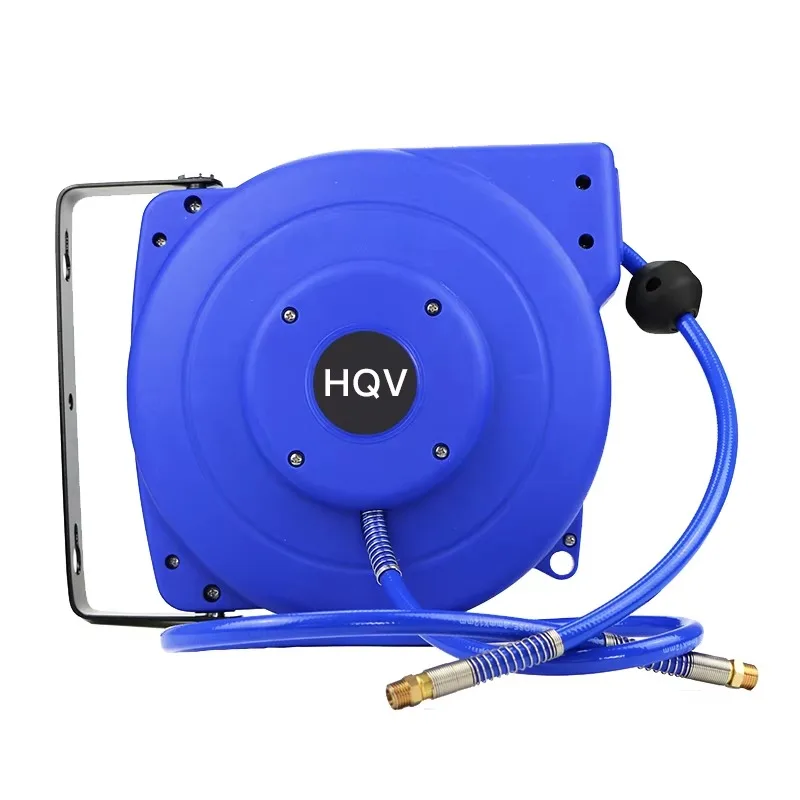 e3A18 Wall Mounted Auto Rewind Retractable Air Hose Reel Pneumatic Tools for Garage Any Color 10M-20M 3 Years OEM 300PSI CN;ZHE