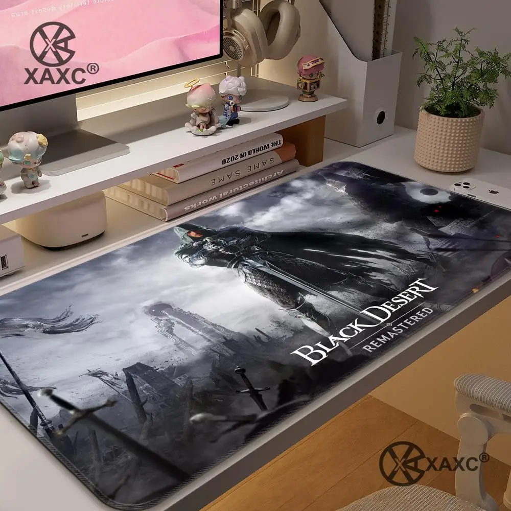 

Black Desert XAXC Mouse Pad large keyboard mouse desk pad non-slip rubber gaming mouse pad laptop mouse carpet