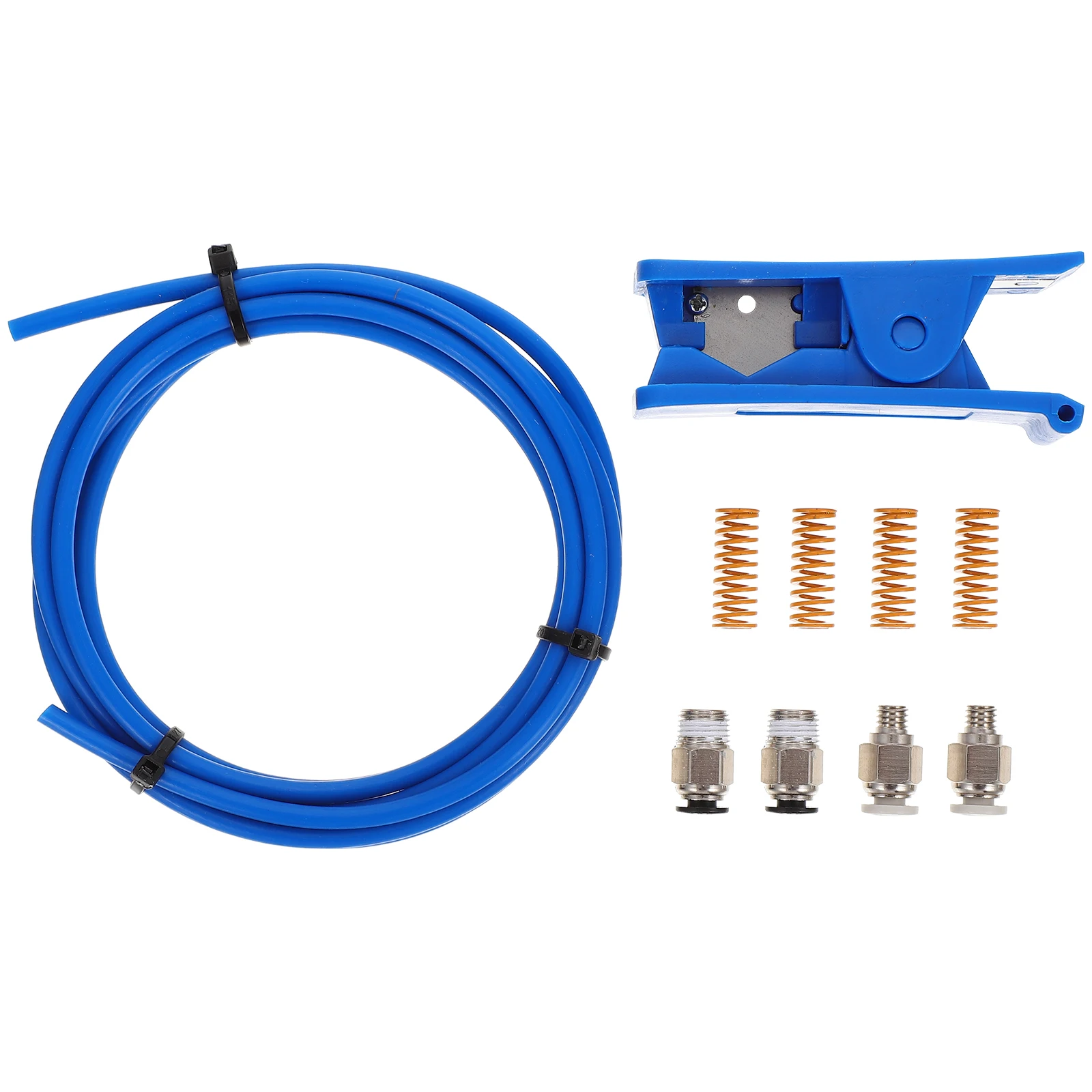 

3D Printer PTFE Tube Smooth Printing Pneumatic Fittings Kit Coupling Tubes Connectors Ptfe Tube