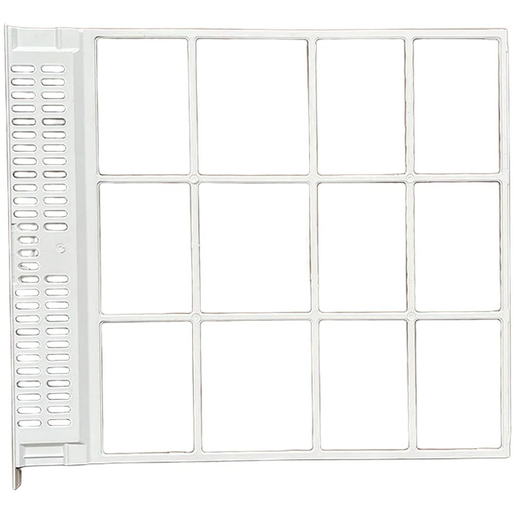 For Fast Maintenance White AC Dust Cover Protects Core Components Resilient Screen Material For KFR-26GW N8HA1