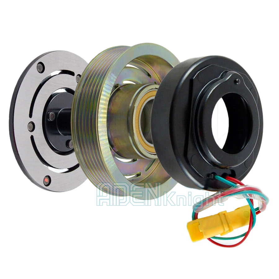 SD6V12 AC Compressor Clutch For CITROEN DS3 Picasso C3 C4 C5 C6 PEUGEOT 207 208 308 508 2010-  9672865580 9800854280 9678656080