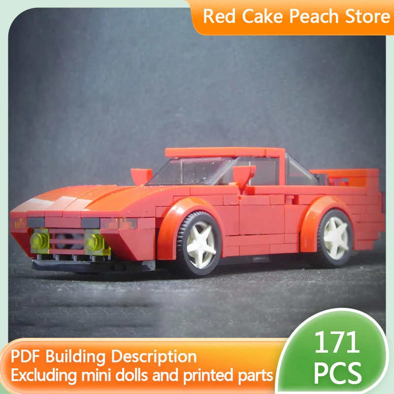 

Speed Racing Car Model MOC Building Bricks MK3 Luxury Sports Car Modular Technology Children Holiday Gifts Assemble Toys Suit