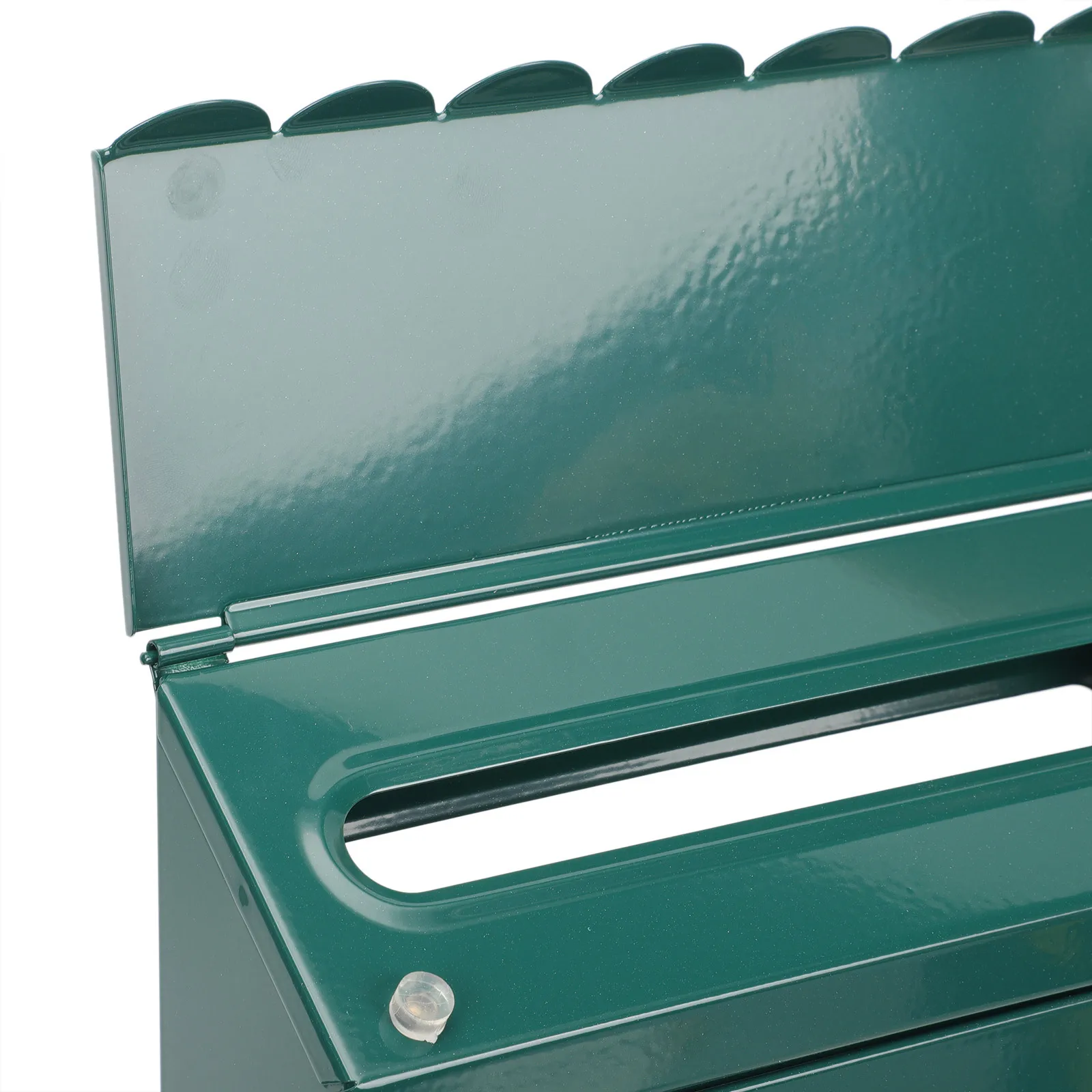 صندوق رسائل حديدي عتيق مثبت على الحائط سعة كبيرة قفل صندوق بريد معدني مثبت على الحائط صندوق بريد حديدي لحديقة المكتب المنزلي #4