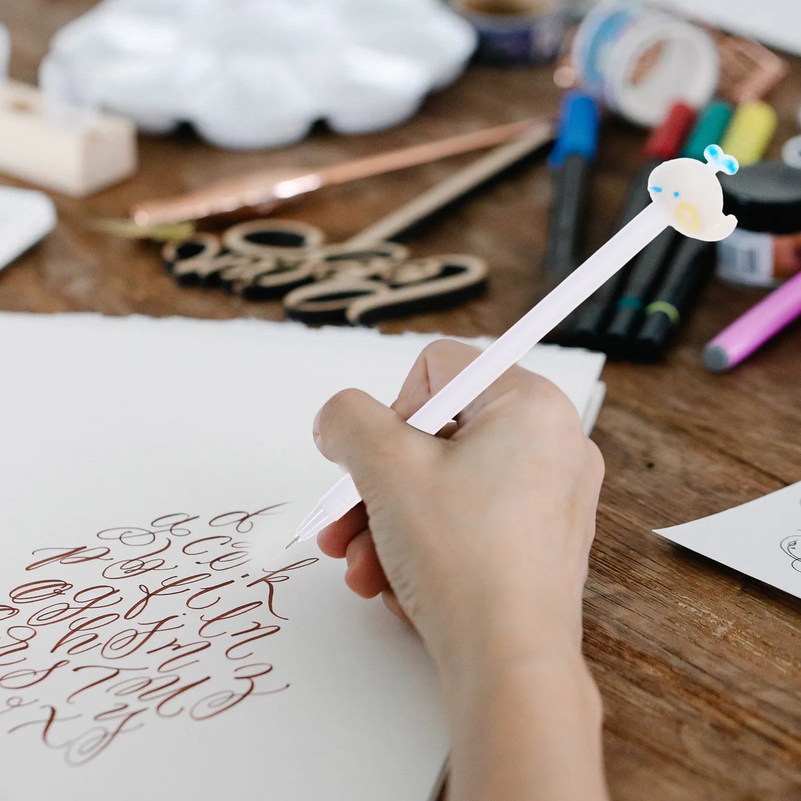 

13 шт., набор гелевых чернильных ручек в форме кита, экологически чистые пишущие инструменты для студентов, журналы для рукоделия, скрапбукинг