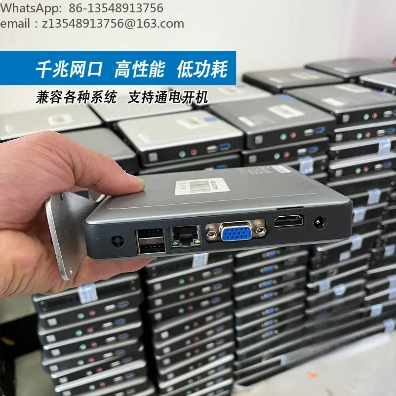 Used J1800 low power mini small host 1037u thin client itx microcomputer dual core portable industrial computer