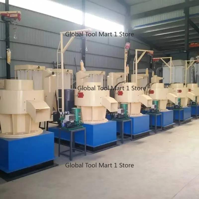 Manufacturer Direct Large Ring Mold Pellet Machine Complete Line Straw Peanut Shell Biomass Sawdust Pellet