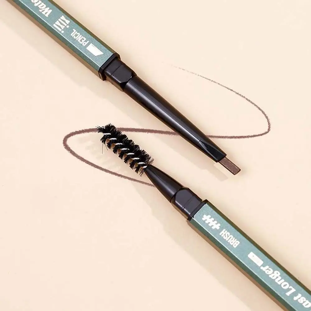 Waterproof Natural Cosmetic Double Head Beauty Embroidery Tool Eyebrow Pencil Eyebrow Enhancer Makeup Tool Eyebrow Pen