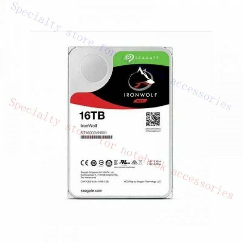 

R+ For Seagate IronWolf ST16000VN001 16TB 3.5" SATA 7200rpm Internal Hard Drive