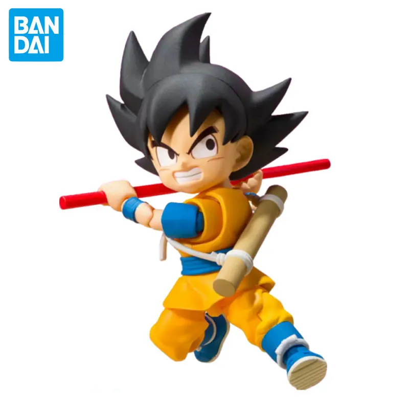 Bandai Dragon Ball SHF MINI Q Version Son Goku Piccolo Vegeta IV Active Joint Action Figure Model Brand New Genuine in Shelf