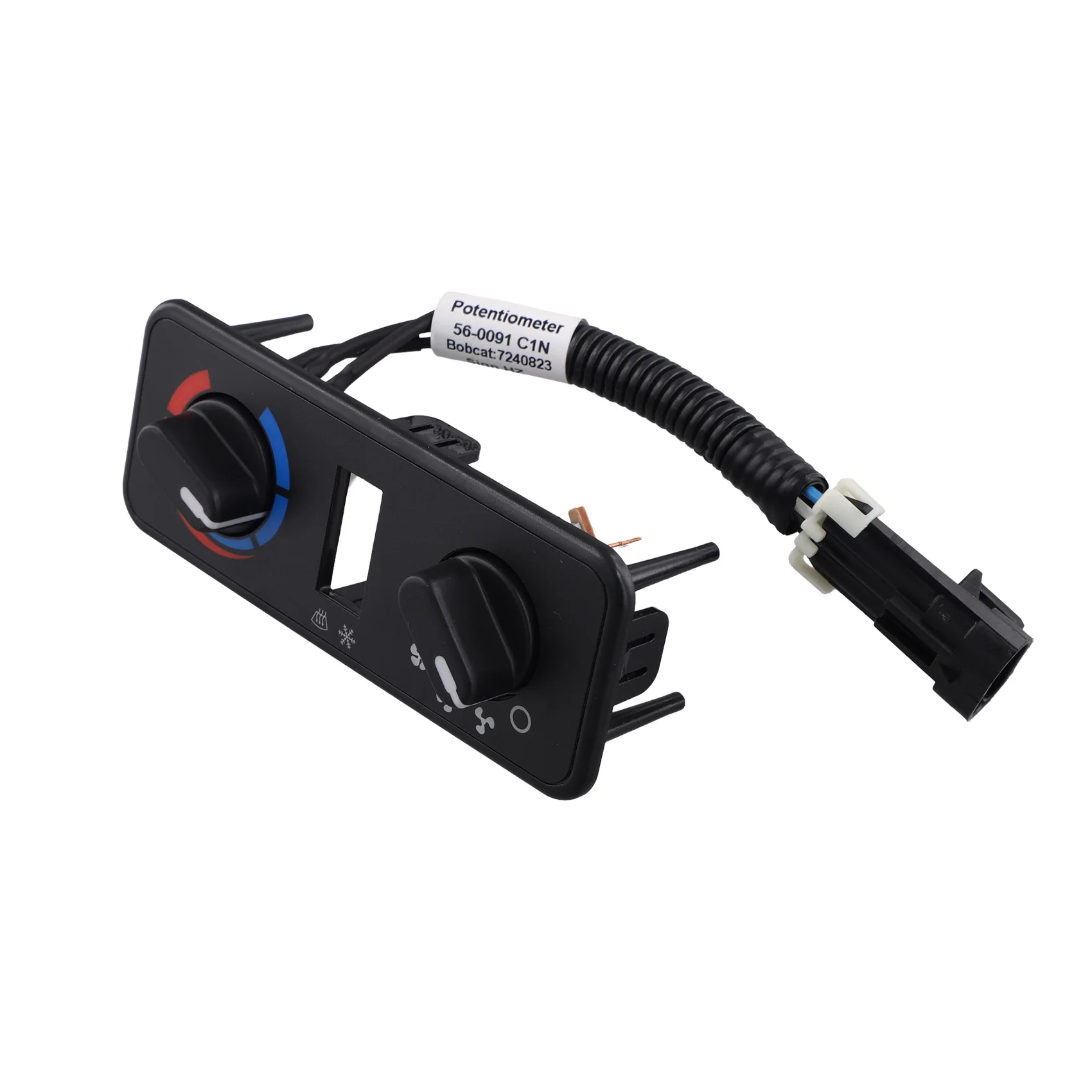 

Portable 7240823 Excavator Heater Control Panel For Bobcat Engine Spare Parts