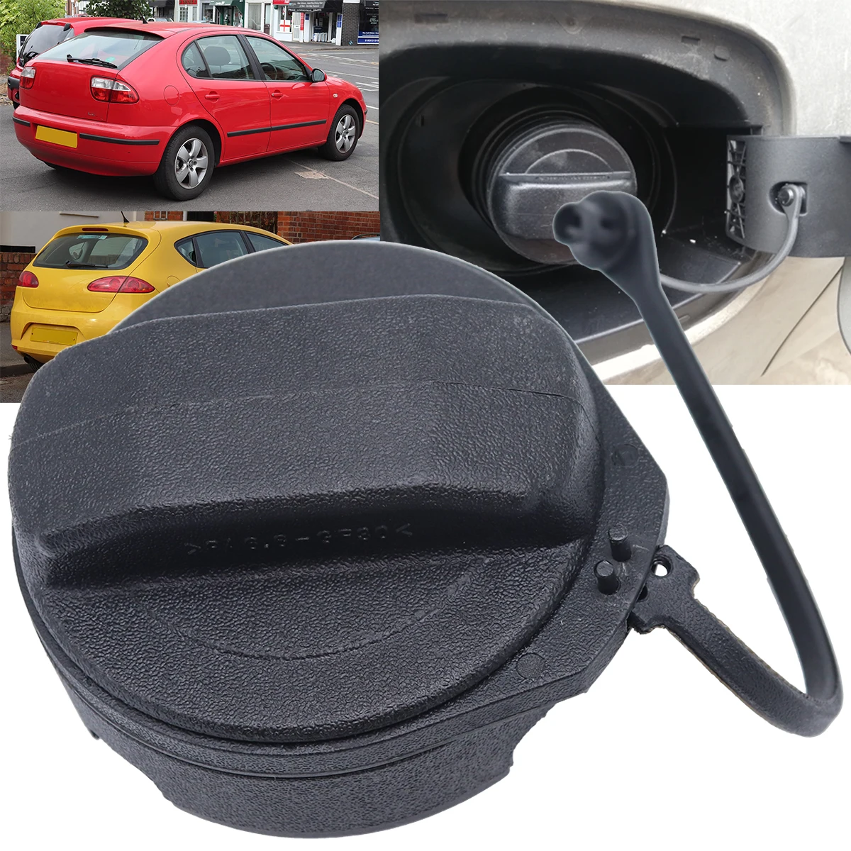 

For Seat Leon MK1 MK2 1M 1P Fuel Oil Tank Cover Plug Petrol Diesel Cap Lid Gas Filler Support Retaining Strap Cord Rope Tether