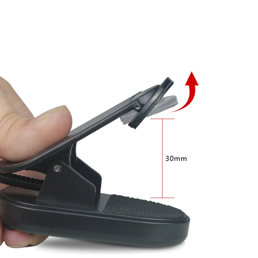 

Usb Charging Book Light Led Clip Desk Lamp For Study Reading Eye Care Bedside Night Light Flexible Neck Abs Material