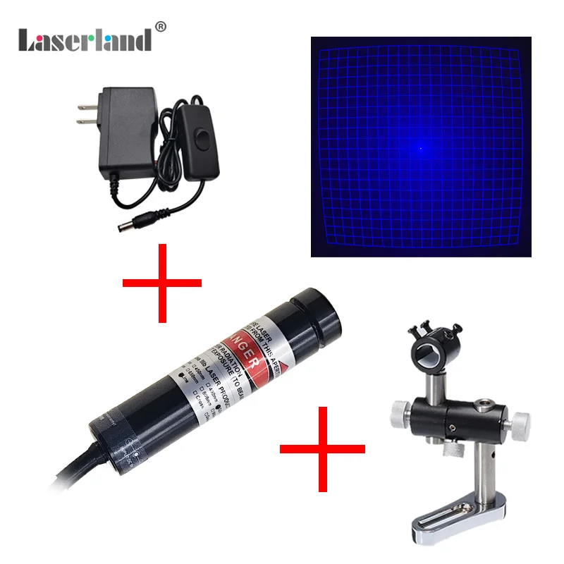 20x20 Grid 450nm Blue 3D Structural Light Source Laser Scanner Grating Laser Module