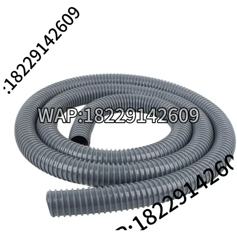 PD Square Reinforcement Pipe Industrial Dust Plastic Suction Hose Vacuum Fume Exhaust 20-100mm Inner Diameter 12m