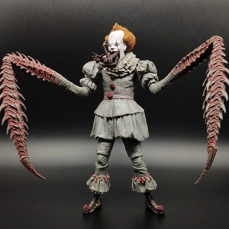 It Movie Figures Pennywise Jason 7 Inches Horror Image Movable Exchangeable Model Scene Decoration Ornaments Collectible Toys