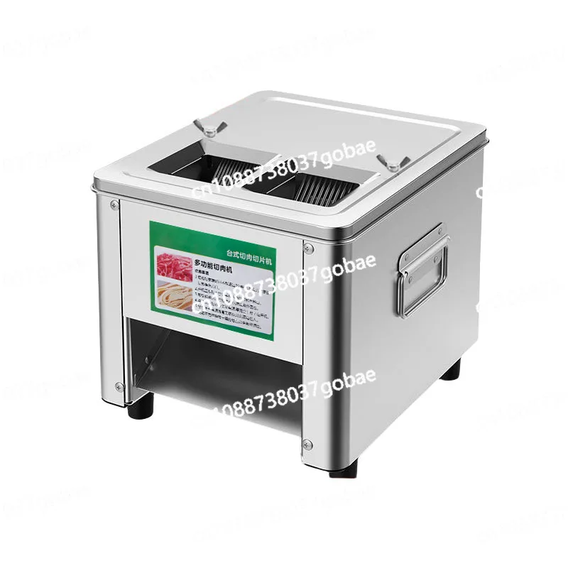 

Meat cutting machine, electric commercial stainless steel slicer